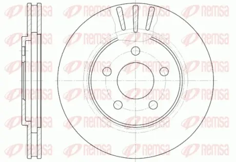 REMSA CHRYSLER диск гальмівний STRATUS (JA) 2.0 LE 95-01 Remsa 694710