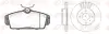 REMSA NISSAN К-кт гальм. колодки + диски ALMERA II (N16) 1.5 02-06 remsa 8704.00