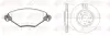 REMSA PEUGEOT К-кт галь. колодки + диски 207 02/06- 207 SW 06/07- 3008 06/09- 307 08/00- 307 SW 03/02- 308 09/07- 308 SW 09/07- Remsa 8828.00