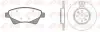 REMSA RENAULT К-кт гальм. колодки + диски Megane II, Kangoo 02- remsa 8976.03