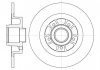 Задній гальмівний (тормозний) диск remsa 6613.00