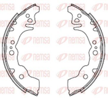 Колодки ручного (стоячого) гальма remsa 423000 на Ниссан Ноут е12