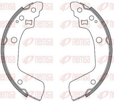 Колодки ручного (стоячого) тормоза remsa 4241.00 на Сузуки Свифт