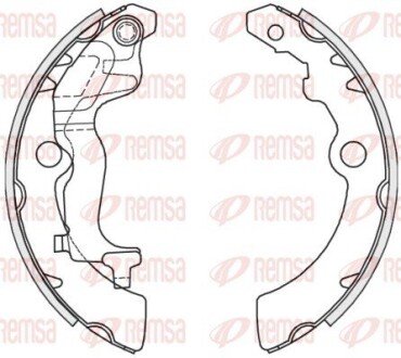Колодки ручного (стоячого) гальма remsa 425100
