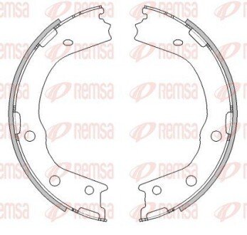 Колодки ручного (стоячого) тормоза remsa 448800