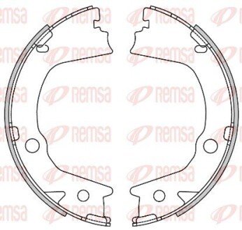 Колодки ручного (стоячого) гальма remsa 460200 на Опель Зафира б