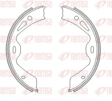 Колодки ручного (стоячого) гальма Remsa 4603.00