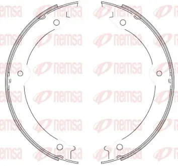 Колодки ручного (стоячого) гальма remsa 462000 Тойота Ленд крузер 200