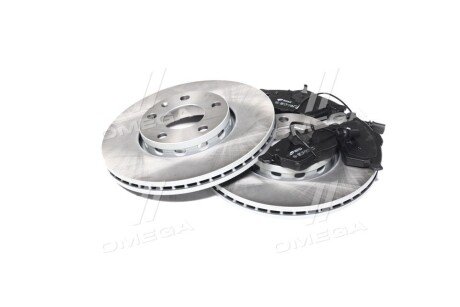 Комплект: 2 диска+ 4 колодки гальмівних remsa 839000