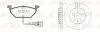 Комплект тормозной передн. AUDI A3 96-;SEAT TOLEDO 98-;SKODA FABIA 99-,OCTAVIA (пр-во REMSA) Remsa 8633.10