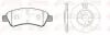 Комплект тормозной передн. CITROEN C3, C4, DS3 PEUGEOT 206, 207 (пр-во REMSA) Remsa 8840.03