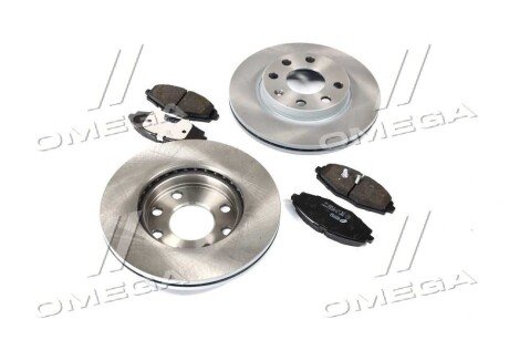 Комплект тормозной передн. DAEWOO LANOS R13 remsa 869601