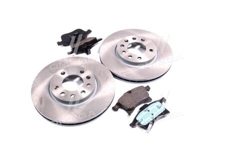 Комплект тормозной передн. OPEL ASTRA H 05-,OPEL MERIVA 05-,OPEL ZAFIRA 05- remsa 8103600