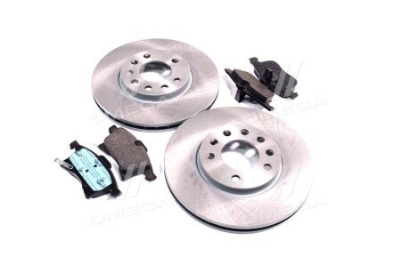 Комплект тормозной передн. OPEL ASTRA H 05-,OPEL MERIVA 05-,OPEL ZAFIRA 05- remsa 8103600