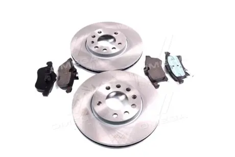 Комплект тормозной передн. OPEL ASTRA H 05-,OPEL MERIVA 05-,OPEL ZAFIRA 05- (пр-во REMSA) remsa 8103600 Опель Мерива а