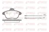 Передние тормозные колодки remsa 0401.04