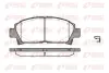 Передние тормозные колодки remsa 042702