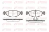 Передние тормозные колодки remsa 0461.10