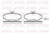 Передние тормозные колодки remsa 0576.00