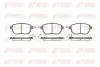 Передние тормозные колодки remsa 0985.02