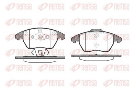 Передние тормозные колодки remsa 1030.10 на Пежо 3008