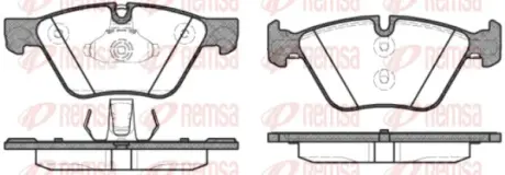 Передні тормозні (гальмівні) колодки Remsa 1052.30