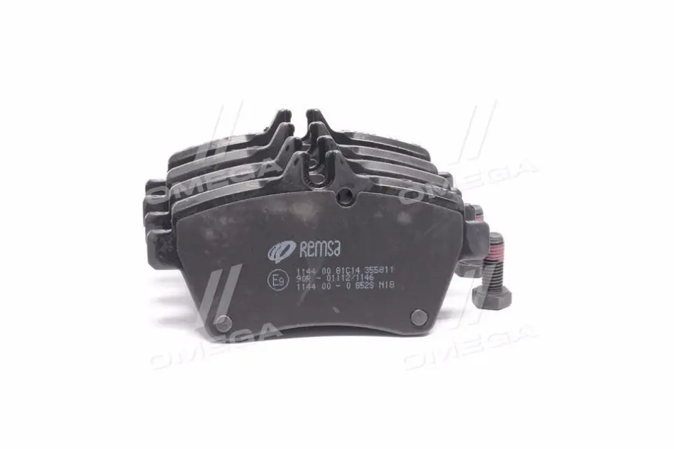 Передние тормозные колодки remsa 114400