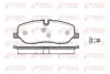 Передние тормозные колодки remsa 1158.00
