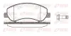 Передние тормозные колодки remsa 1250.00