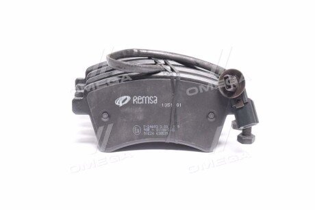 Передні тормозні (гальмівні) колодки remsa 135101 на Рено Кенго 2