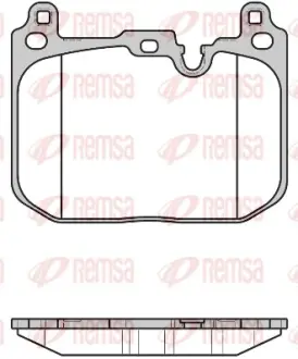 Передние тормозные колодки remsa 1680.00
