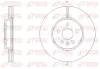 Передний тормозной диск remsa 61534.10