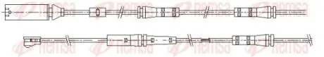 REMSA BMW датчик зносу задн. колодок G11 remsa 001163