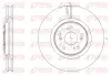 REMSA Диск гальмівний передній HONDA Accord 08- (АКП) remsa 61607.10