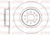 FIAT диск гальмівний задн. Alfa Romeo 156 remsa 6968.00