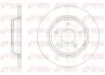 REMSA FORD диск гальм. задн. FOCUS 18- Remsa 6252200 (фото 1)
