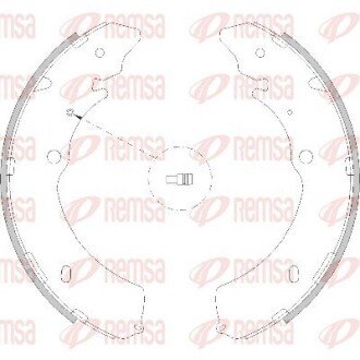 Колодки ручного (стоячого) гальма remsa 421600 на Мерседес CLA-Class C117/X117
