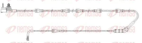 REMSA LAND ROVER Датчик зносу гал. колодок (передній) DISCOVERY 2.0 16-, RANGE ROVER 3.0 12- remsa 001192
