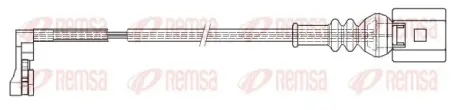 Шланг тормозной задний remsa 001204 Фольксваген Крафтер
