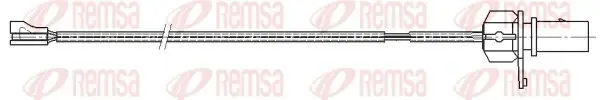 REMSA VW датчик зносу гальм. Taureg 18- remsa 001174