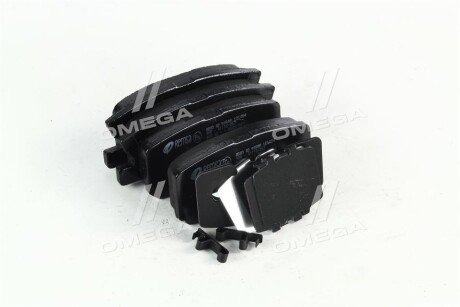 Задние тормозные колодки remsa 080302