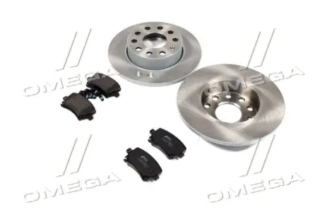 Задние тормозные колодки remsa 8103101 Фольксваген Гольф 6