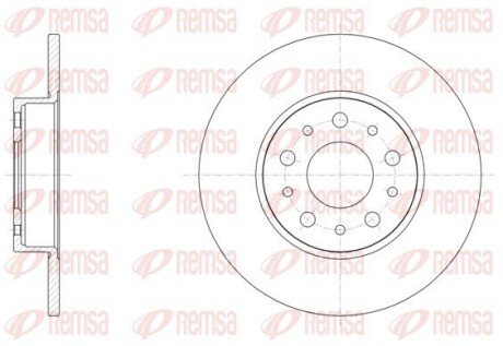 Задний тормозной диск remsa 61500.00