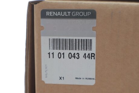 Блок цилиндров ДВС 1,0 12 renault 110104344R