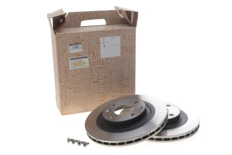 OE ГАЛЬМІВНИЙ ДИСК ПЕРЕД (2шт) (заміна 402063149R) renault 402065054R