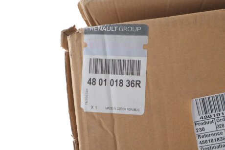 Рульова рйека renault 480101836R