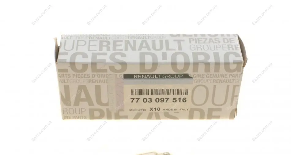 Автолампа W5W 12V 5W renault 7703097516