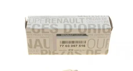 Автолампа W5W 12V 5W renault 7703097516 Рено Гранд Сценик