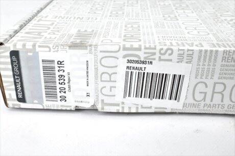 Комплект сцепления в сборе renault 302053931R