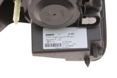 Передня фара renault 260105871R